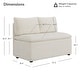 preview thumbnail 30 of 58, Spruce & Spring Modern 74" L-Shaped Dining Bench with Storage, Corner Breakfast Nook Banquette Bench