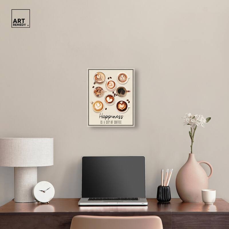 68945 Coffee Cup Collection Canvas by Art Remedy