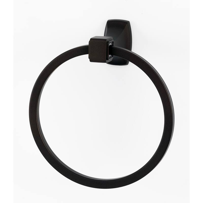 Alno Cube 6 Inch Diameter Towel Ring