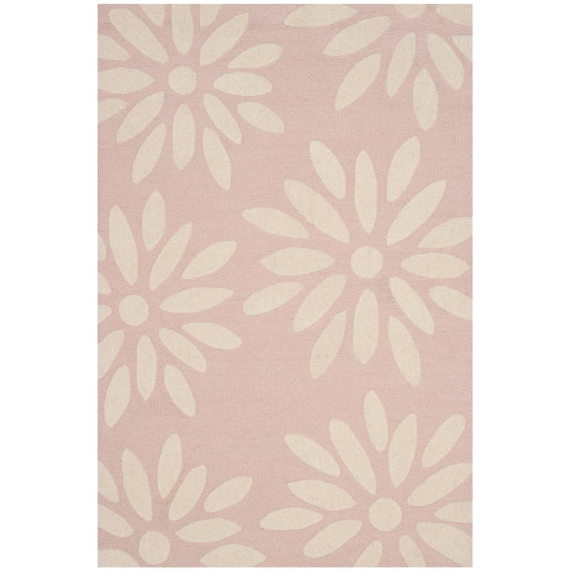 SAFAVIEH Handmade SAFAVIEH Kids Fleurette & Tween Wool Rug