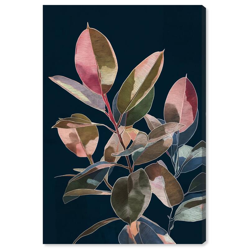 Fuchsia Frond I Canvas by Art Remedy, Gallery Wrapped - 30" x 45"
