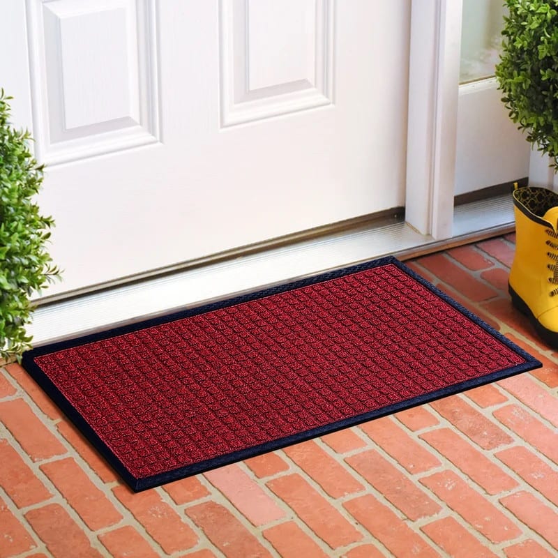 A1HC New Durable and Versatile Polypropylene Rubber Door Mat All Weather Inside Outside Door Mat