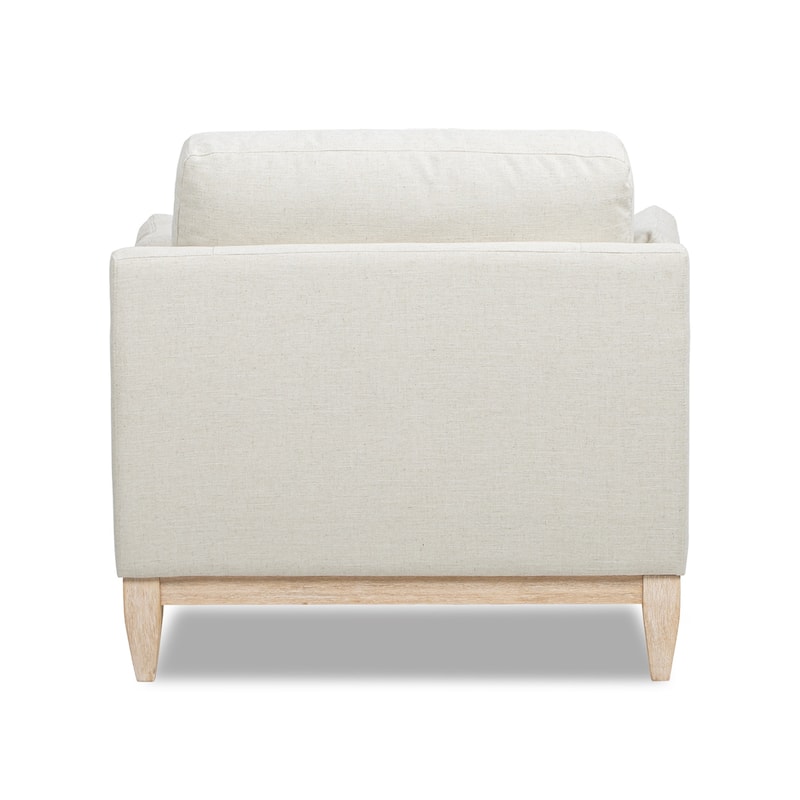 Pasadena 36" Wide Modern Farmhouse Velvet Accent Arm Chair