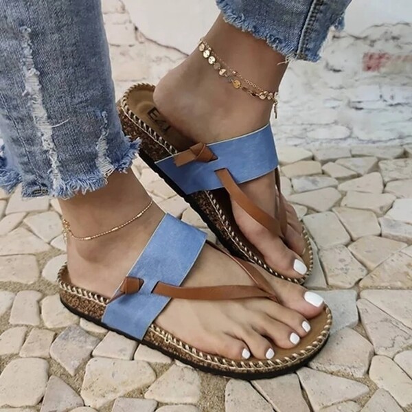 comfy slip on sandals