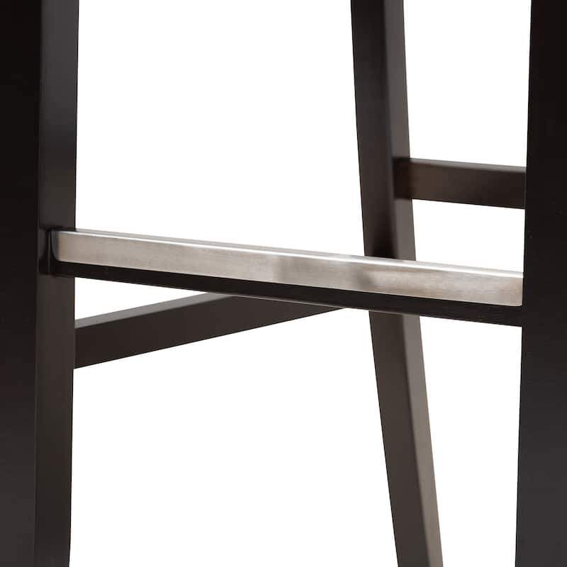 Jason Modern and Contemporary 2-Piece Bar Stool Set