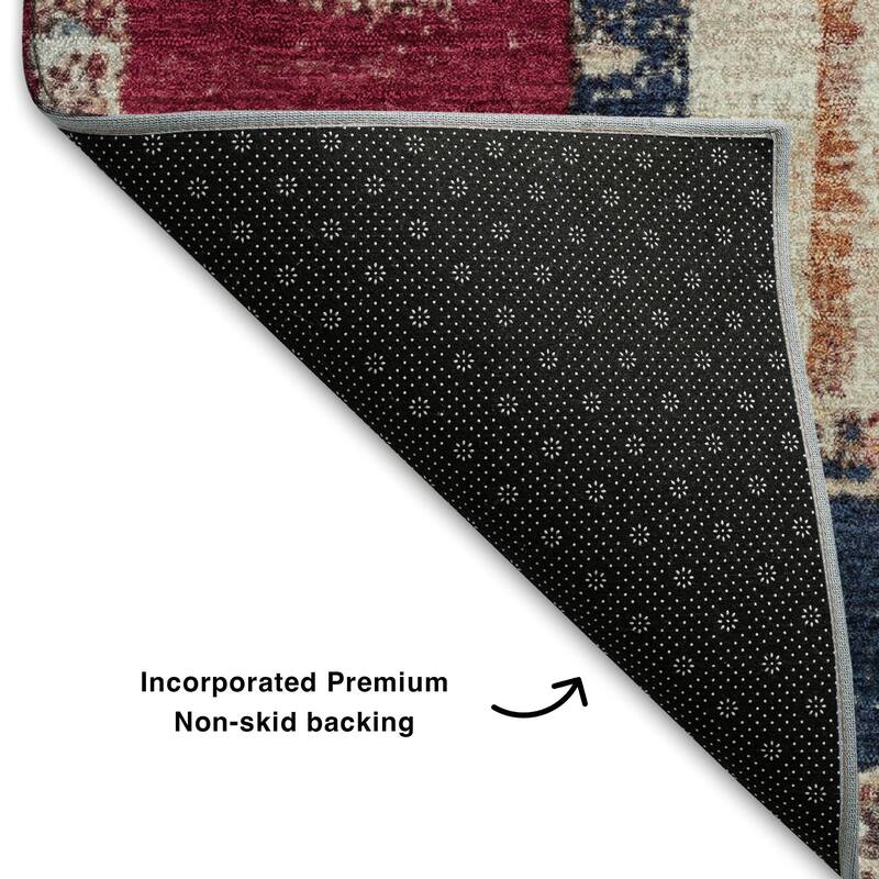 Premium Washable Super Soft Global Modern Mayfield Rug