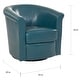 preview thumbnail 3 of 42, Marvel Traditional 360-degree Swivel Tub Chair