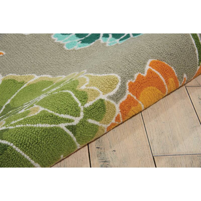 Nourison Fantasy Abstract Floral Area Rug