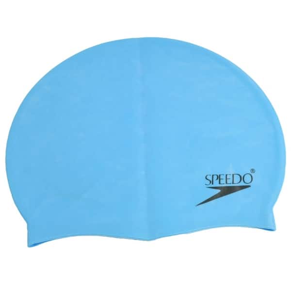 Unique Bargains Soft Silicone Waterproof Swimming Diving Hat Swim