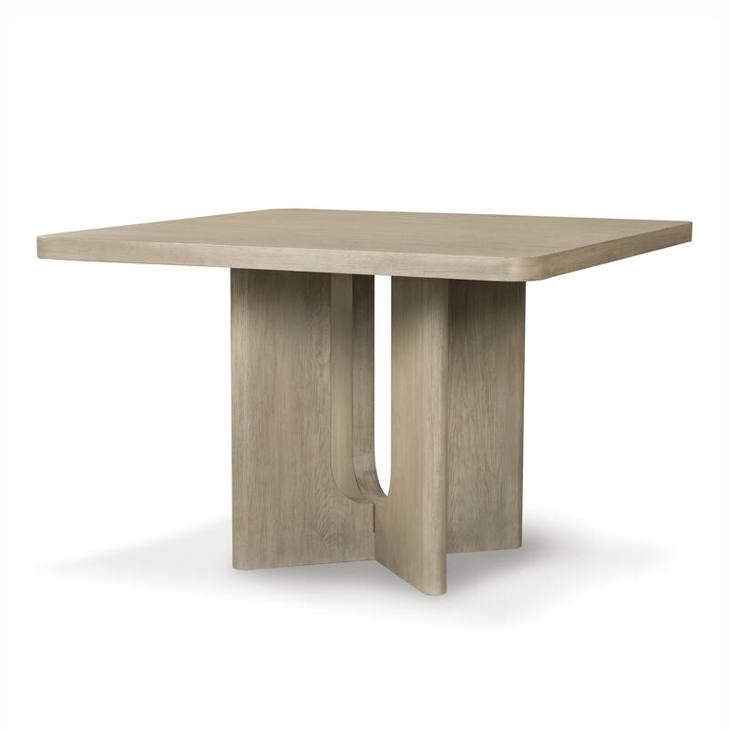Furniture of America Piez Modern 5-Piece Solid Wood Counter Height Square Dining Set