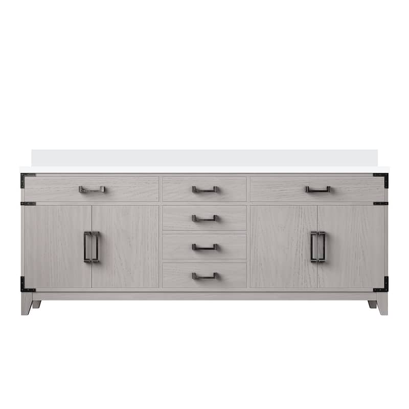 Laurel Bath Vanity with Quartz Top and Sink