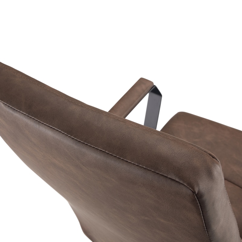 WYNDENHALL Parks Swivel Adjustable Executive Computer Office Chair