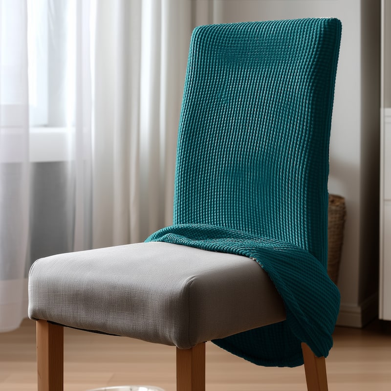 Deconovo Spill Proof Stretch Dining Chair Slipcovers Set of 4