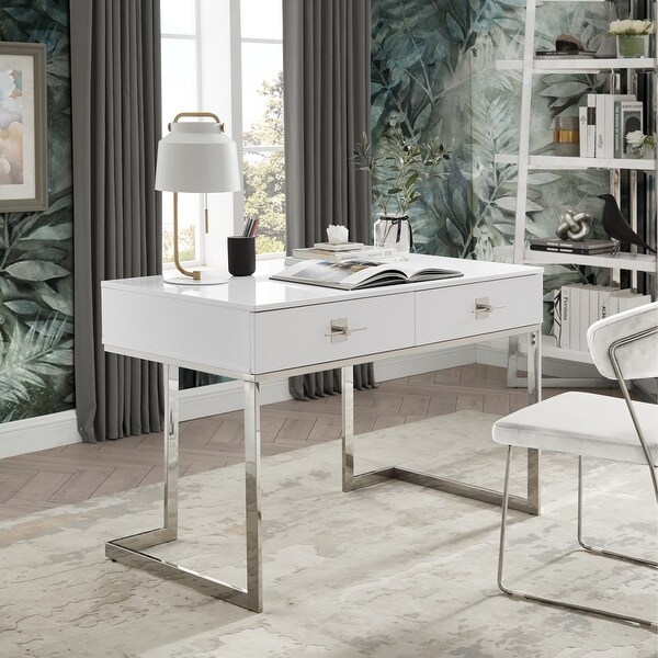 High gloss deals writing desk