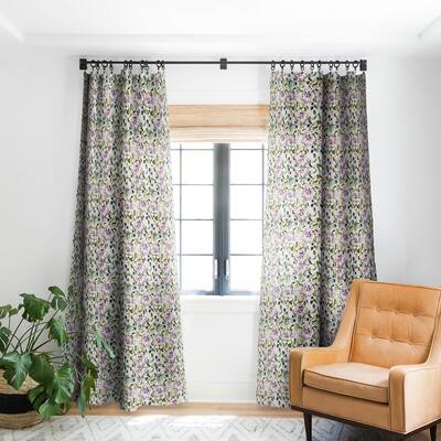 1-piece Blackout Pattern Floral Boho Made-to-Order Curtain Panel