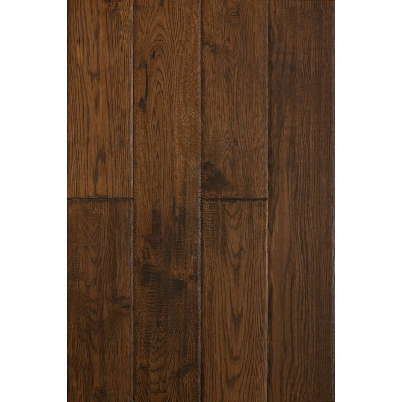 Sango Premier European 1/2" x 5" x Random Length Hand-scraped Engineered Hardwood Flooring (Finish Option)