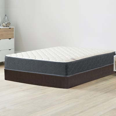Onetan Mattress and Box Spring Set, 10-Inch Memory Foam Medium Tight Top Hybrid Mattress and 5" Wood Simple Assembly Box Spring