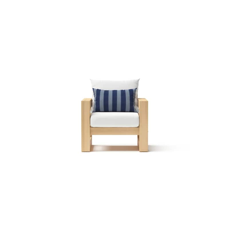Benson 2 Piece Sunbrella Outdoor Patio Club Chairs