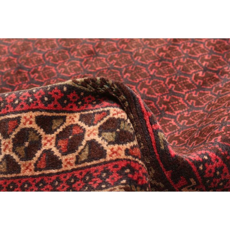 ECARPETGALLERY Hand-knotted Teimani Black Wool Rug - 3'2 x 5'1