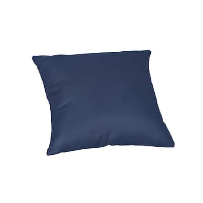 Sunbrella 18 inch square solid outdoor throw pillow