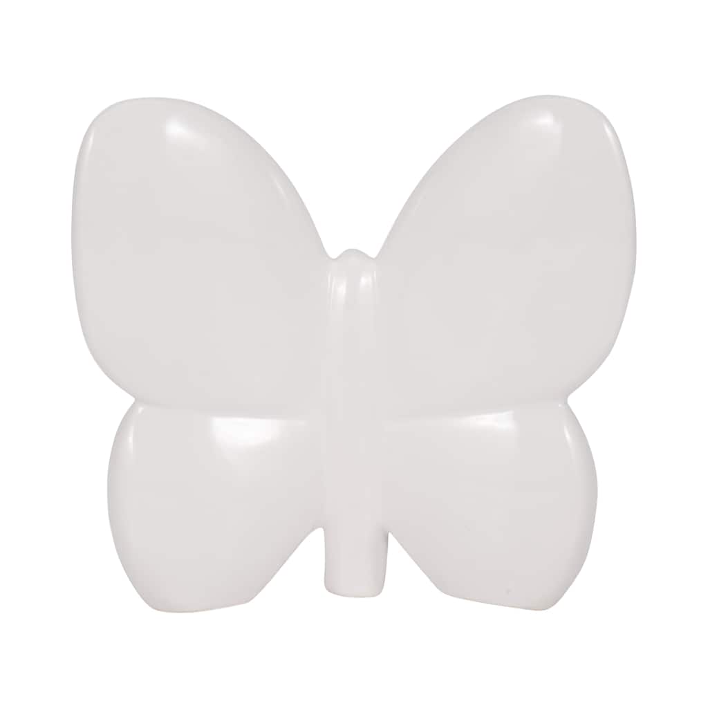 Sagebrook Home Ceramic Balloon Butterfly Figurine