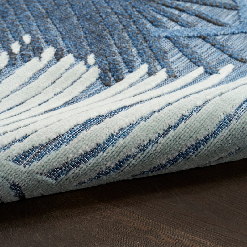 Nourison Suncoast Indoor/Outdoor Nature Area Rug.