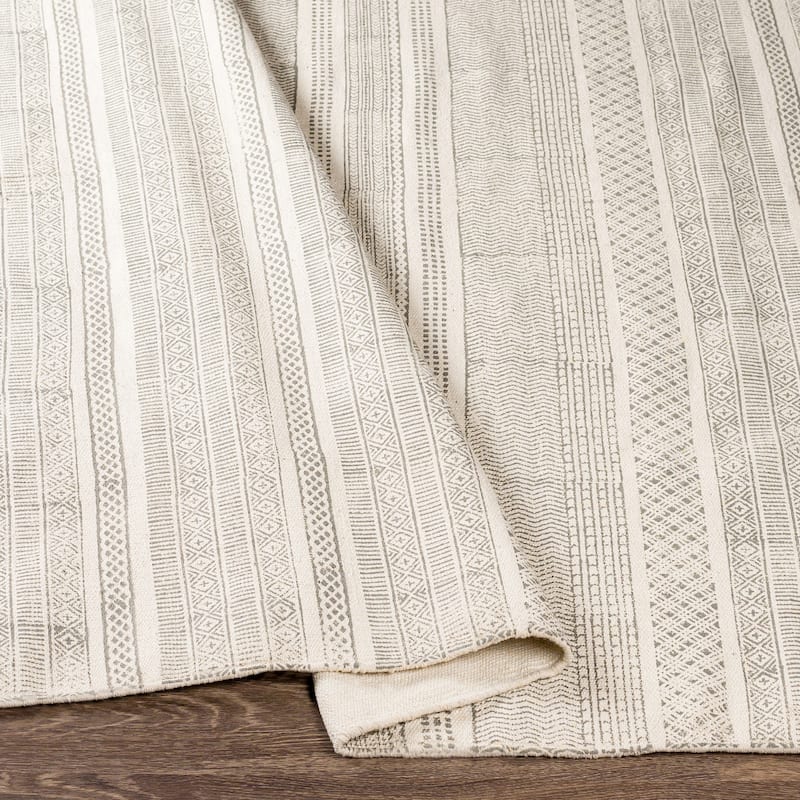 Hand-Woven Charleigh Cotton Area Rug