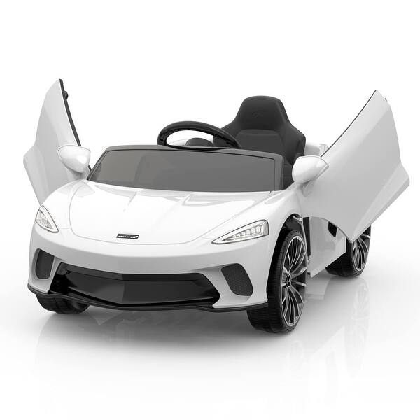 slide 2 of 20, 12V Licensed McLaren Battery Powered Ride on Sports Car for Kids