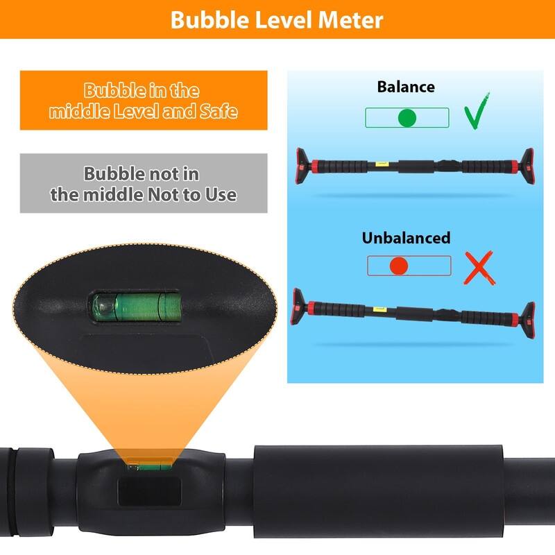 Heavy Duty Doorway Chin-up Pull-Up Bar with Locking Mechanism