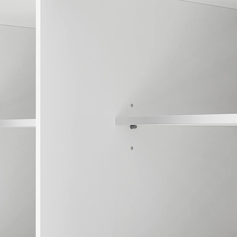 Rolling Kitchen Storage Cart on 5 Wheels with Drop Leaf,Power Outlet,Open Side Racks