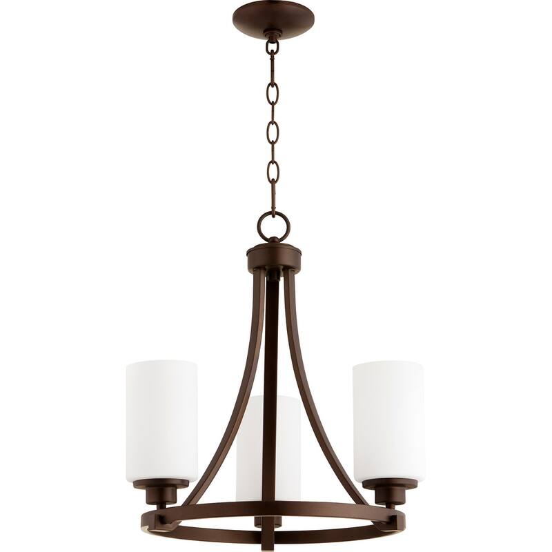 Quorum International Lancaster 3 Light 18" Wide Chandelier