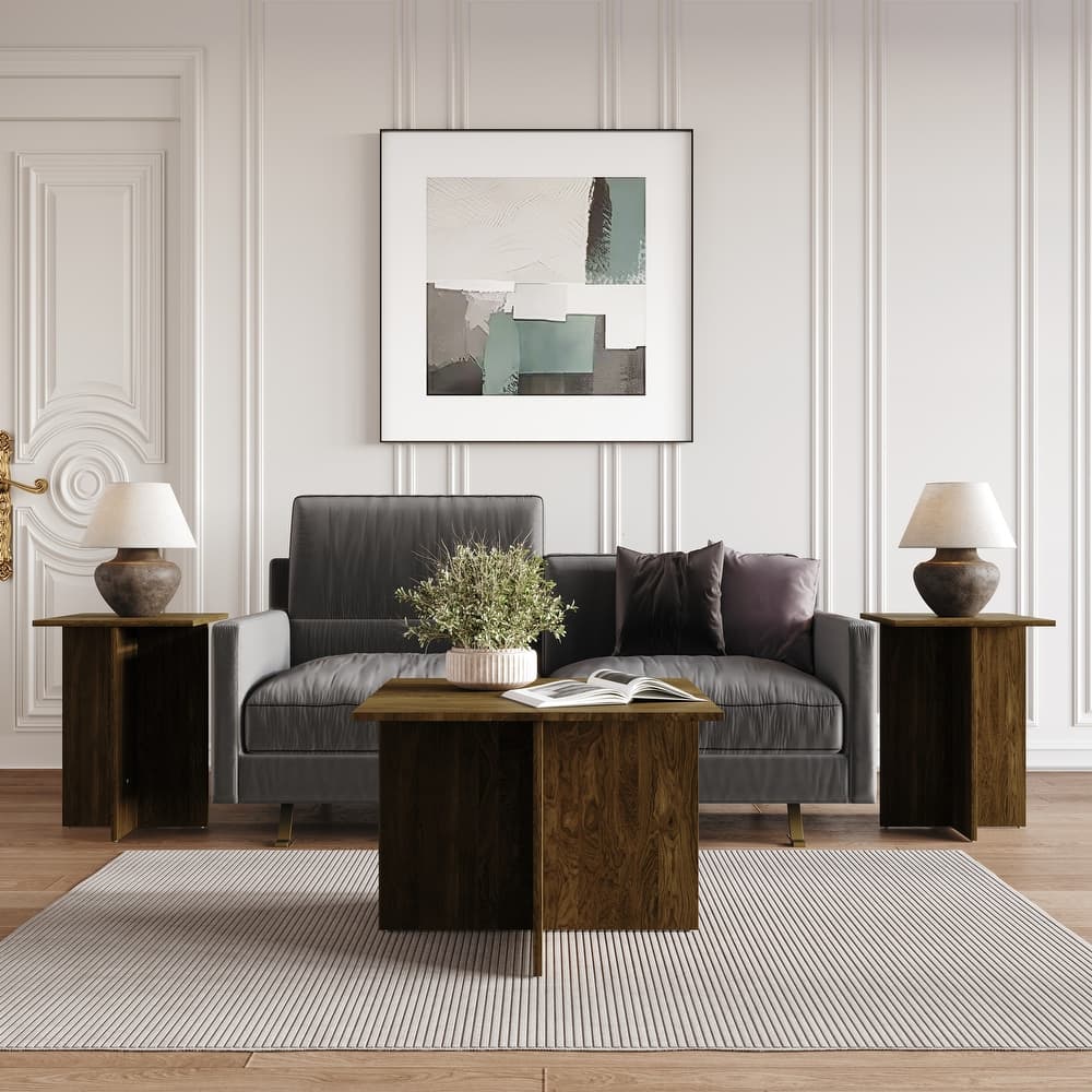 Clayfell Joliet 3 Piece of Coffee Table Set