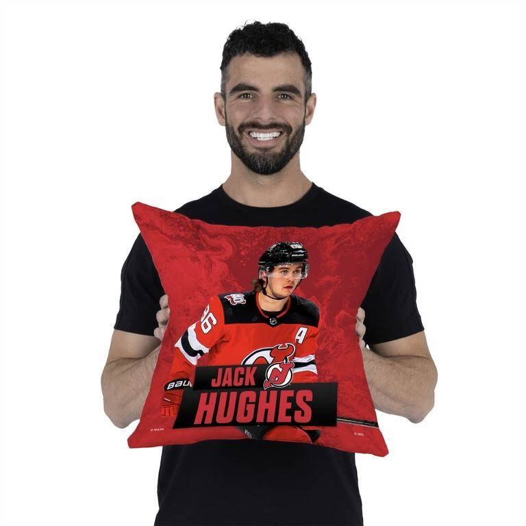 NHL Player 18 Inch Throw Pillow