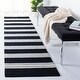 preview thumbnail 12 of 12, SAFAVIEH Handmade Metro Tietje Stripe Wool Rug