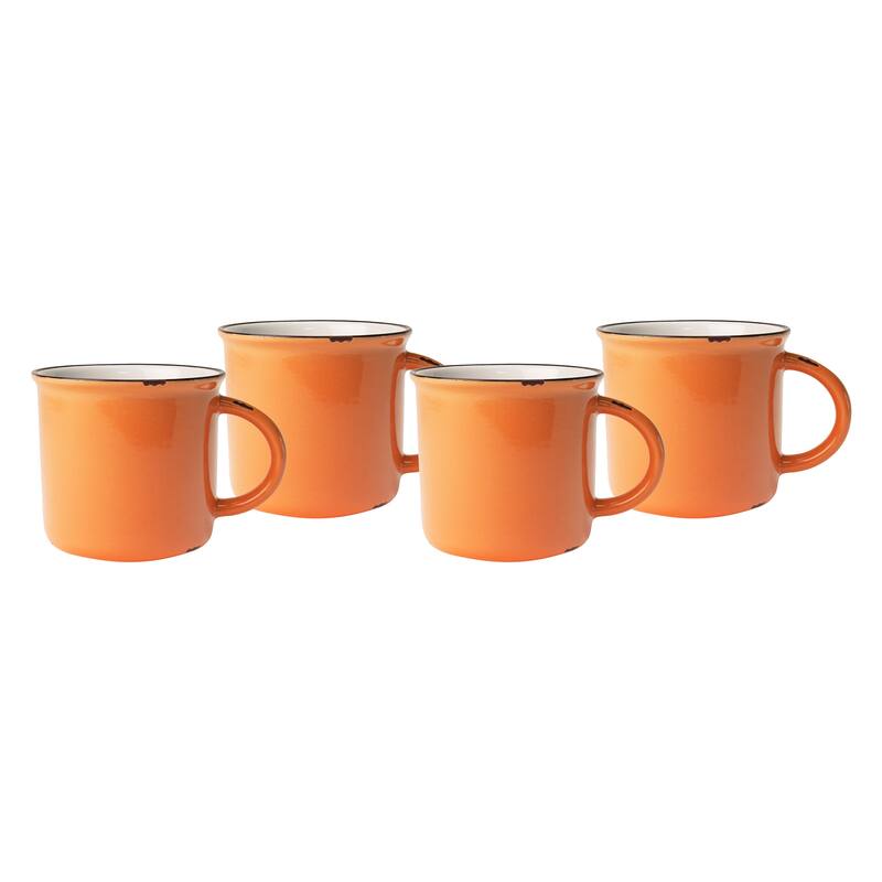 Tinware Mugs- Set of 4