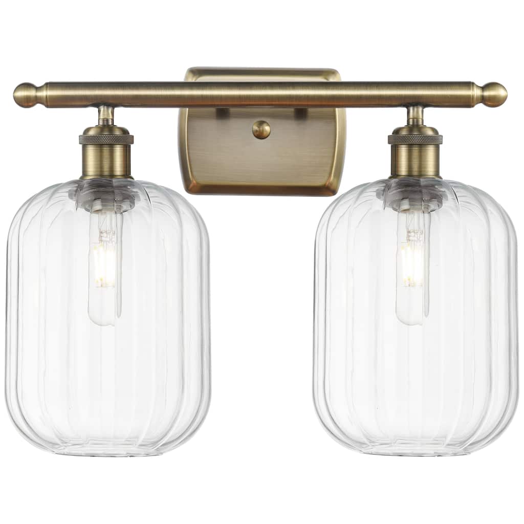 Innovations Lighting Endless Possibilities Ballston - Preston - 2 Light 17" Jar Shade Bath Vanity Light