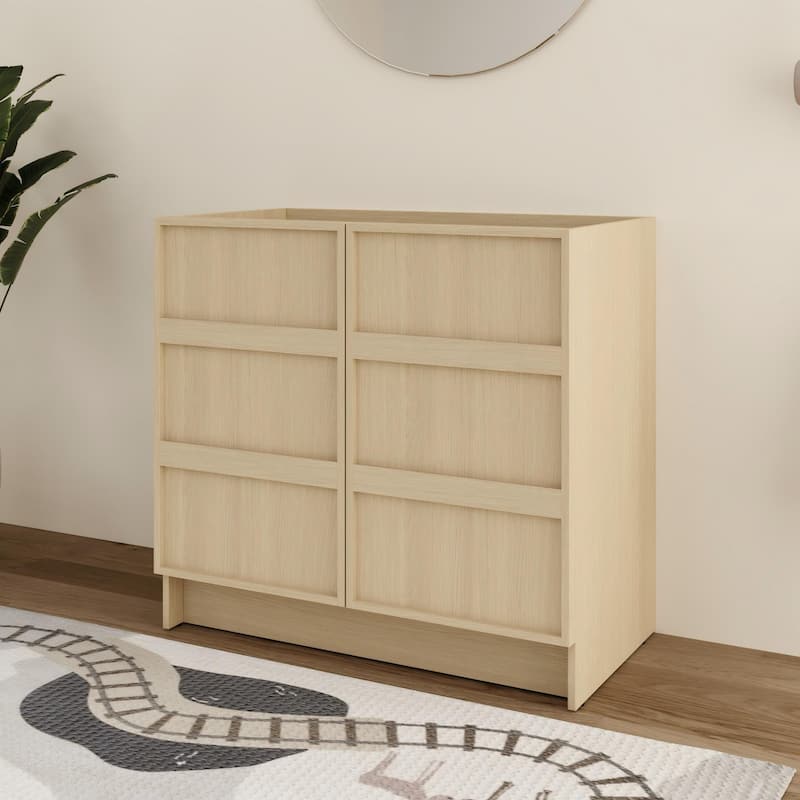 Malwee 36"/42"/48" FreeStanding Bathroom Vanity Without Sink - 35.1"×19.5"×33.3"