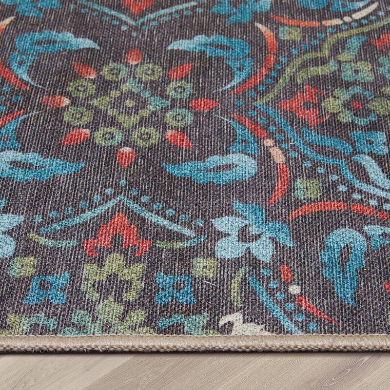 Well Woven Kings Court Florence Tile Multi-Medallion Modern Area Rug