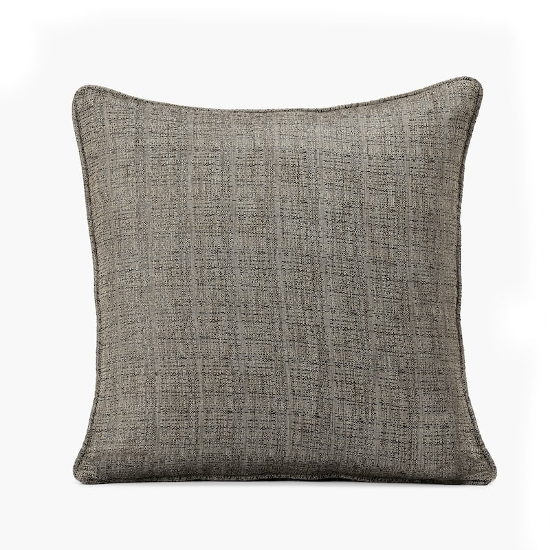 Exclusive Fabrics Yarn Dyed Designer Faux Raw Textured Silk Cushion Cover (Set of 2)