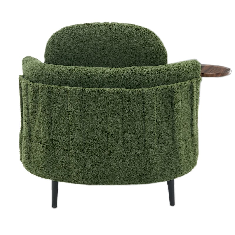 Single Sofa Chair With Footstool