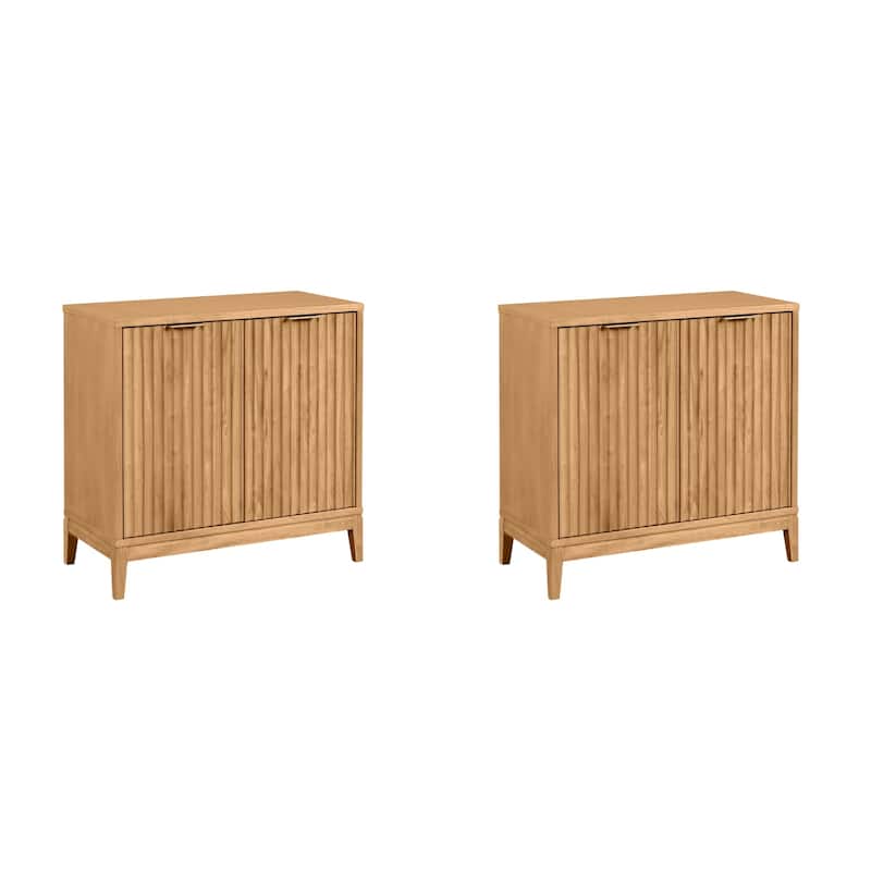 Jasper Modern Sideboard, Kitchen Storage Cabinet with Fluted Doors