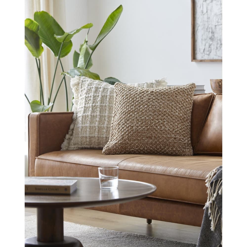 Bradly Bohemian & Eclectic Textured Accent Pillow