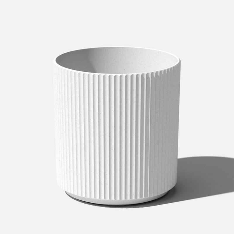 Veradek Demi Series Demi Round Planter - 20 inch - White