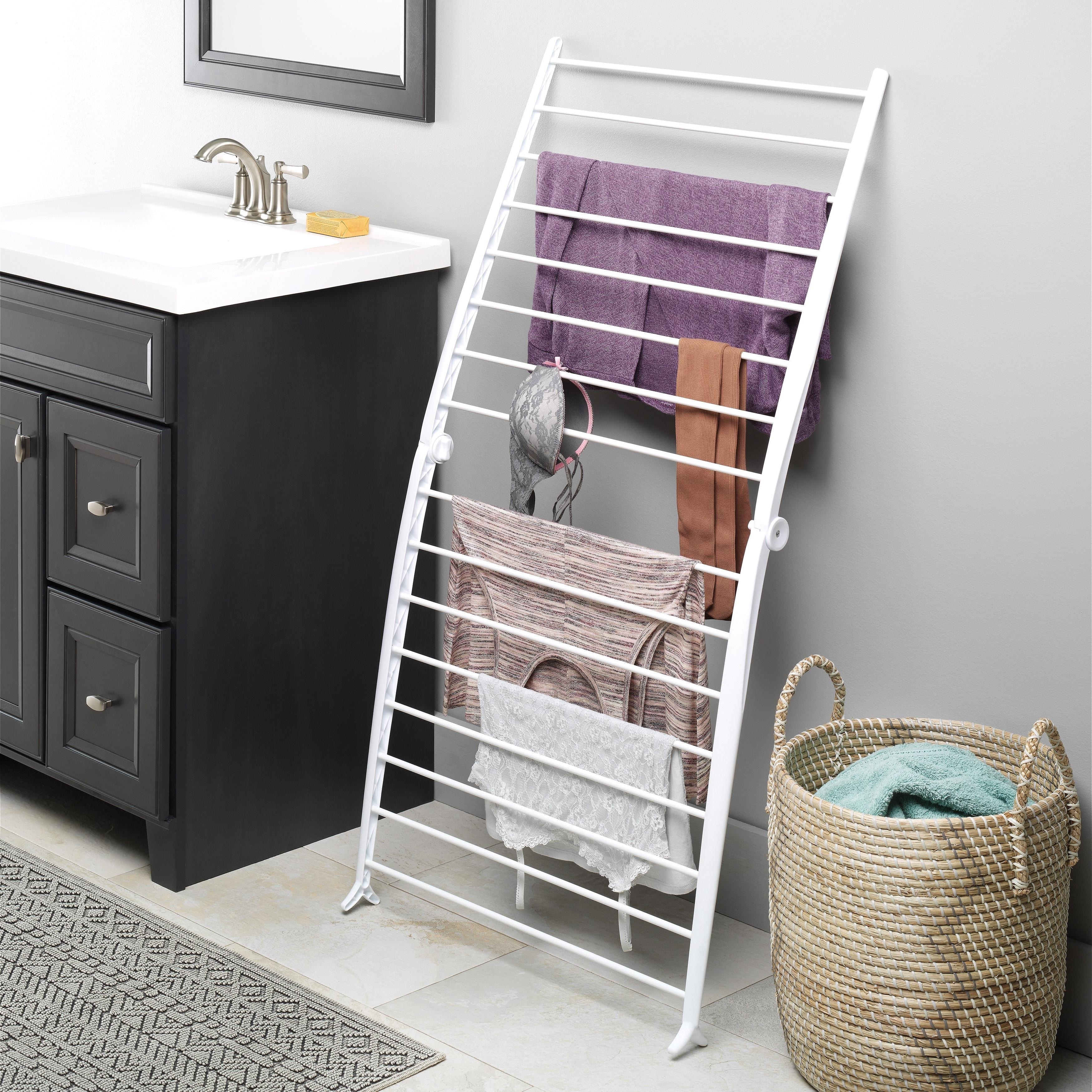 Whitmor Spacemaker™ Folding Drying Rack - White - Bed Bath