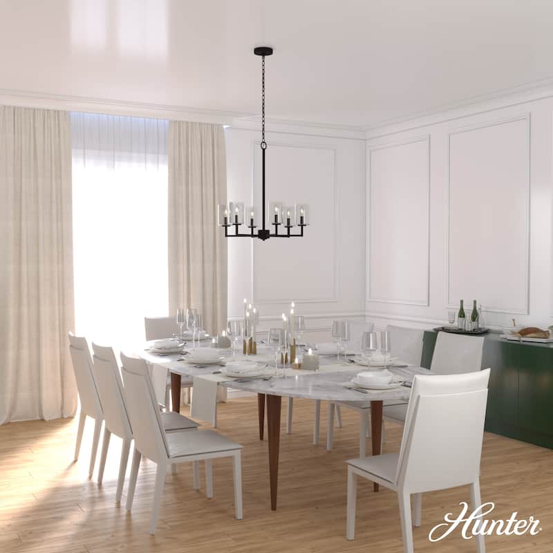 Hunter Kerrison Chandelier - Dining Room, Entry - Contemporary, Transitional, Industrial, Rustic