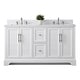 preview thumbnail 24 of 26, Vanity Art 60" Double Sink Bathroom Vanity with Top & Backsplash