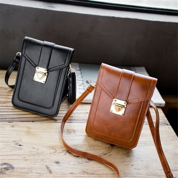 Shop Small Crossbody Bag Cellphone Pouch Purse Single Shoulder Wallet Bag For Women - Free ...
