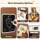 preview thumbnail 7 of 28, Costway Corner Play Kitchen with Lights & Sounds Wooden Toy Kitchen - See Details