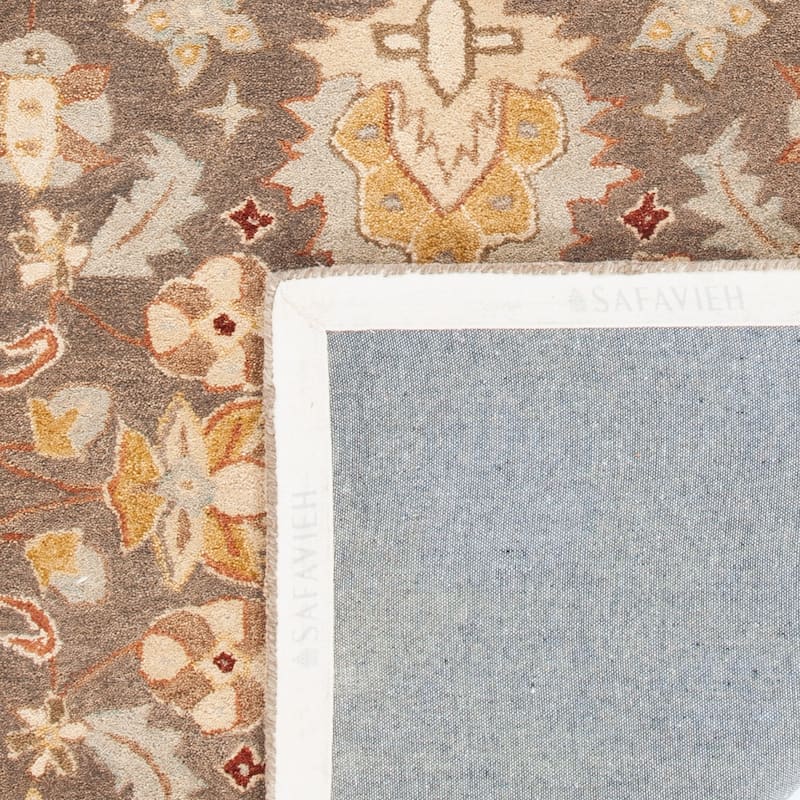 SAFAVIEH Handmade Anatolia Celyne Traditional Oriental Hand-spun Wool Rug
