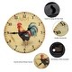 preview thumbnail 3 of 12, 12 inch MDF Wooden Wall Clock Battery Powered, Living Room Decoration